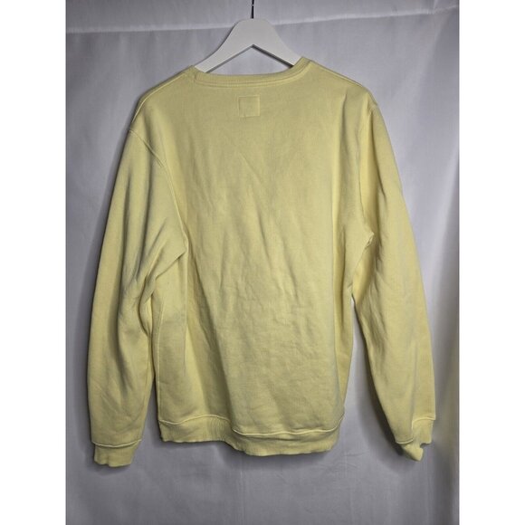 Lounge Apparel Yellow Pullover Sweatshirt Lounge Print Athlesiure Size XL - Picture 7 of 7